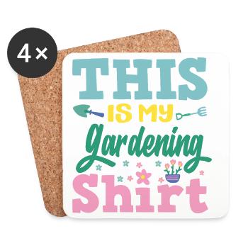 Garden & Plant Lovers Gifts - Coasters (set of 4) - white - Front