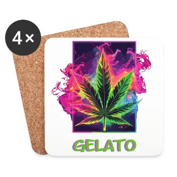 Gelato - Untersetzer (4er-Set) - Weiß - Vorne