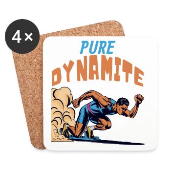 Sprinter: Pure Dynamite - Coasters (set of 4) - white - Front