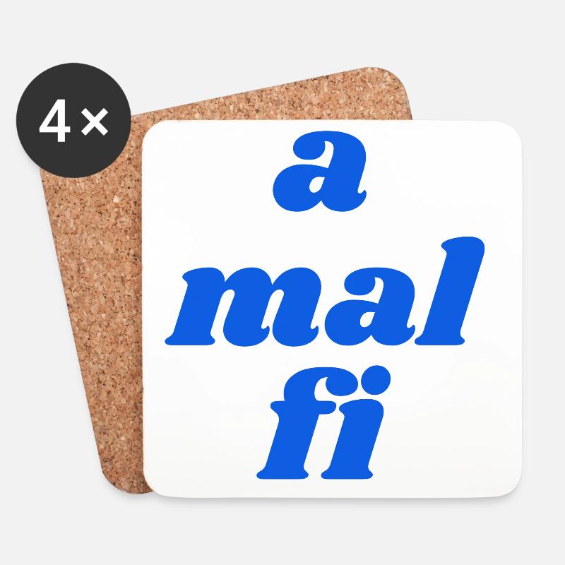 a mal fi - Untersetzer (4er-Set) - Weiß