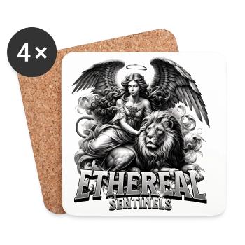 Guardian of the Aetherworld - Coasters (set of 4) - white - Front