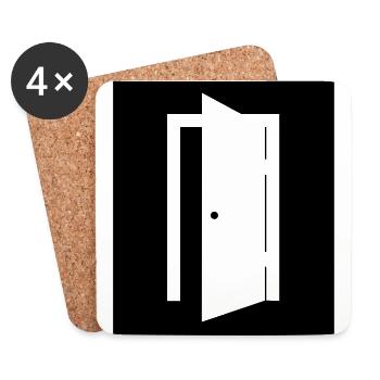 Tür - Coasters (set of 4) - white - Front