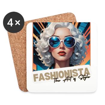 The Art of Style - Coasters (set of 4) - white - Front