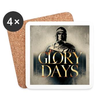 Glory Days - Untersetzer (4er-Set) - Weiß - Vorne