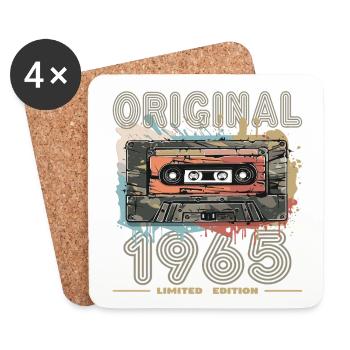 1960retro original limited edition - Untersetzer (4er-Set) - Weiß - Vorne