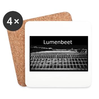 Lumenbeet - Untersetzer (4er-Set) - Weiß - Vorne