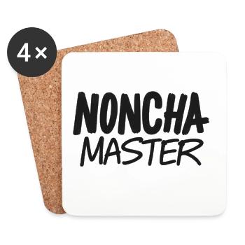 Noncha Maître - Dessous de verre (lot de 4) - blanc - Devant