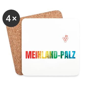 MEINLAND PALZ - Untersetzer (4er-Set) - Weiß - Vorne