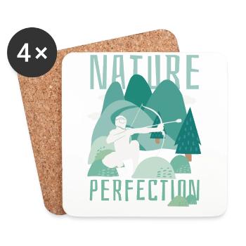 Arrowtag Archery - Coasters (set of 4) - white - Front