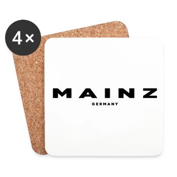 Mainz - Untersetzer (4er-Set) - Weiß - Vorne