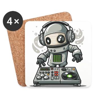 Beat Blender - Coasters (set of 4) - white - Front