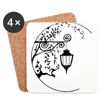 LANTERN - Coasters (set of 4) - white - Front