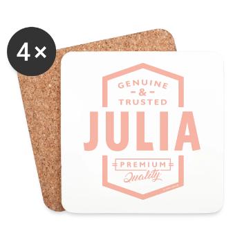 JULIA - Untersetzer (4er-Set) - Weiß - Vorne