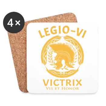 Legio VI Victrix - Untersetzer (4er-Set) - Weiß - Vorne