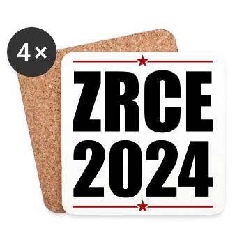 Zrce 2024 - Untersetzer (4er-Set) - Weiß - Vorne