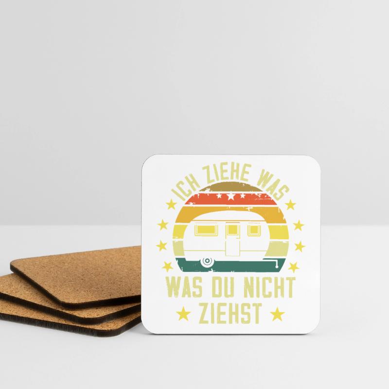 I pull what you don't pull Caravan Camper Coasters (set of 4)