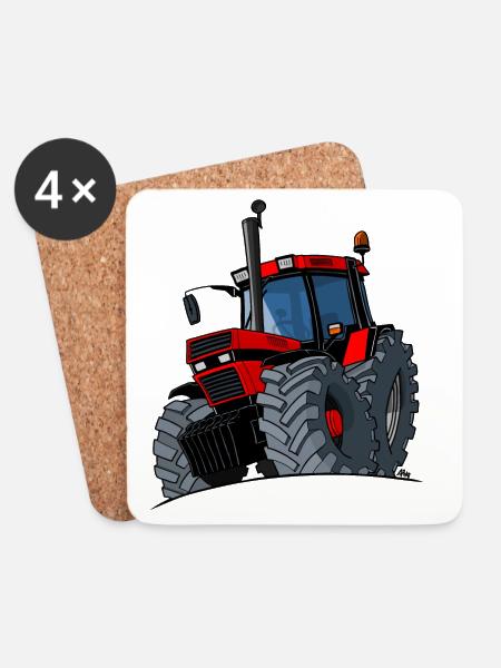 0856 case - Coasters (set of 4) - white