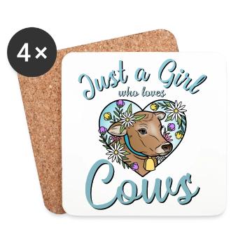 Cow Cows - Coasters (set of 4) - white - Front