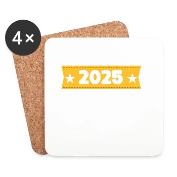 The Legend Retirement 2025 - Coasters (set of 4) - white - Front