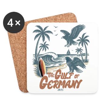 Vogelparadies an der Küste The Gulf of - Untersetzer (4er-Set) - Weiß - Vorne