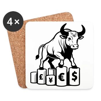 Belleger Taurus - Coasters (set of 4) - white - Front