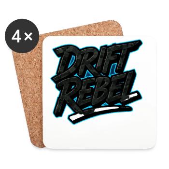 Drift Rebel Saying Camouflage Motorsport - Coasters (set of 4) - white - Front