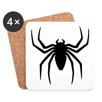 spider27 - Coasters (set of 4) - white - Front