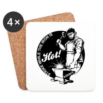 smith - Coasters (set of 4) - white - Front