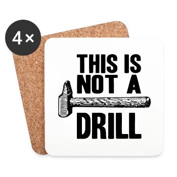 Carpenter - Coasters (set of 4) - white - Front
