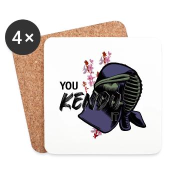 Kendo - Untersetzer (4er-Set) - Weiß - Vorne