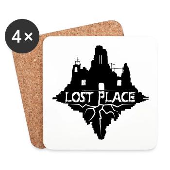 Lost Place - Urbex - Coasters (set of 4) - white - Front