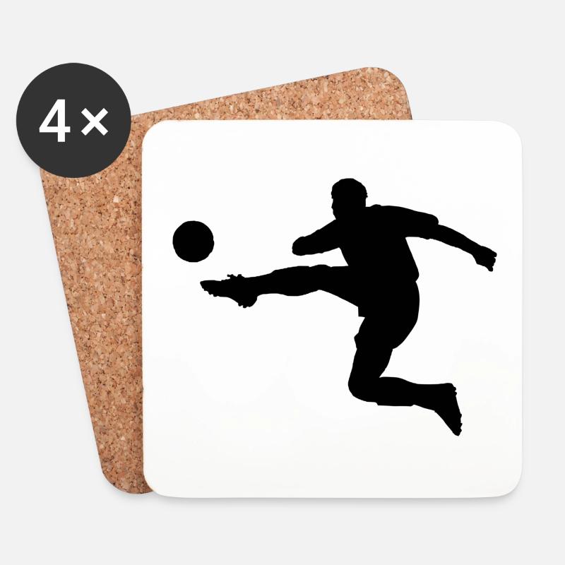 Bundesliga - Untersetzer (4er-Set) - Weiß