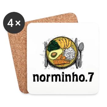 norminho.7 2022 Collection - Untersetzer (4er-Set) - Weiß - Vorne