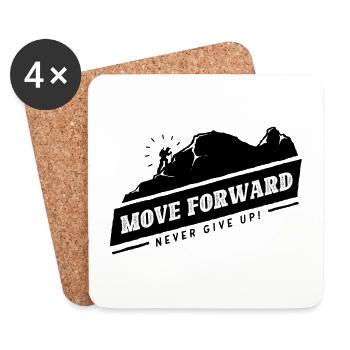 DLM MOVE FWD B1U - Coasters (set of 4) - white - Front