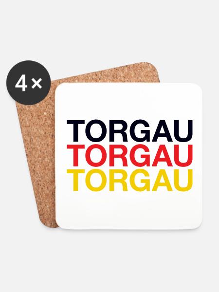 TORGAU - Untersetzer (4er-Set) - Weiß
