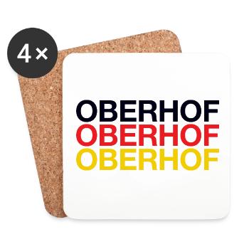 OBERHOF - Coasters (set of 4) - white - Front