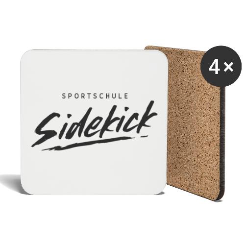 Sidekick Schwarz - Untersetzer (4er-Set)