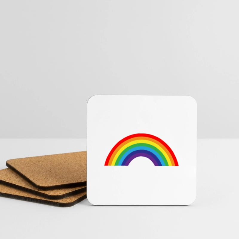 Rainbow Coasters (set of 4)