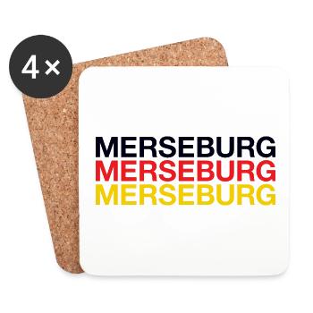 MERSEBURG - Untersetzer (4er-Set) - Weiß - Vorne
