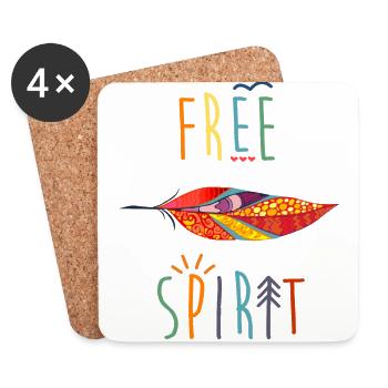 AD Free Spirit - Untersetzer (4er-Set) - Weiß - Vorne