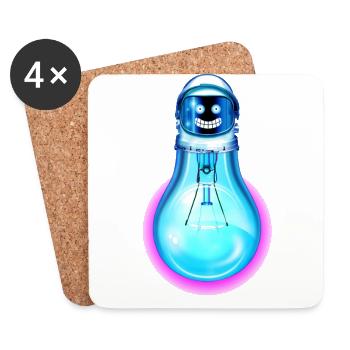 ASTROBULB - Coasters (set of 4) - white - Front