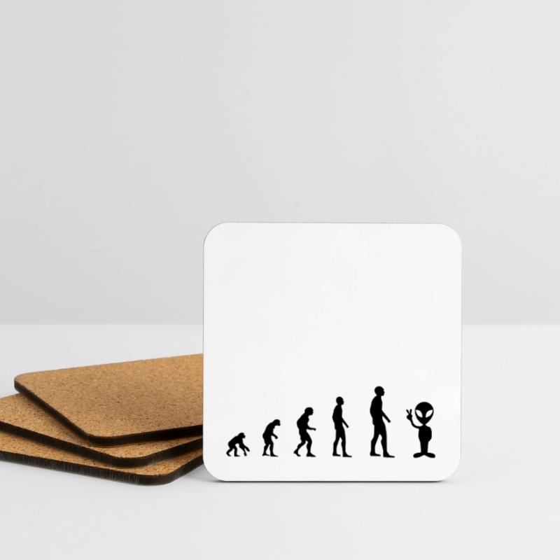 Alien Extra-Sci Fi - Evolution Dessous de verre (lot de 4)