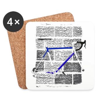 I feel so wheelless - Coasters (set of 4) - white - Front