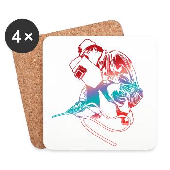 Weld - Coasters (set of 4) - white - Front