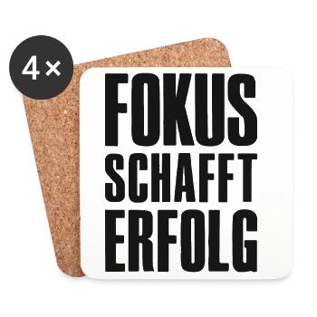 Success Saying for Founder Entrepreneur Startup - Coasters (set of 4) - white - Front