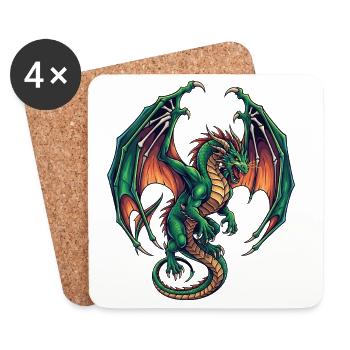 Kite - Coasters (set of 4) - white - Front