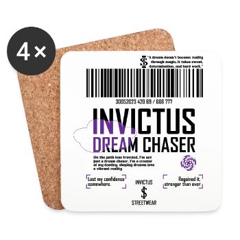 Dream Chaser - Untersetzer (4er-Set) - Weiß - Vorne