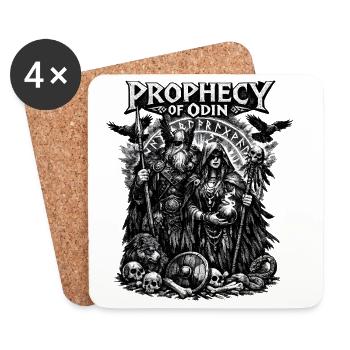 Prophecy of Odin: Rune Guardians - Coasters (set of 4) - white - Front