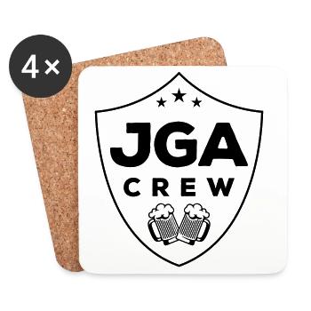 Jga - Untersetzer (4er-Set) - Weiß - Vorne