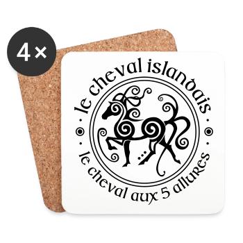 Viking MT1 - Coasters (set of 4) - white - Front